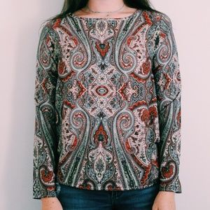 Paisley Patterned Blouse